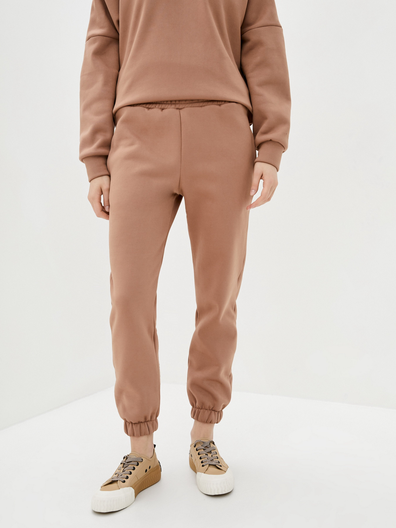 Повседневный костюм ISSA Plus модель 12966_beige Фото