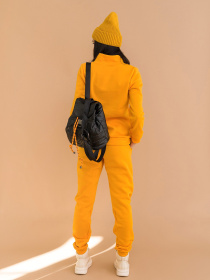 Спортивний костюм ISSA Plus модель 12965_mustard Фото