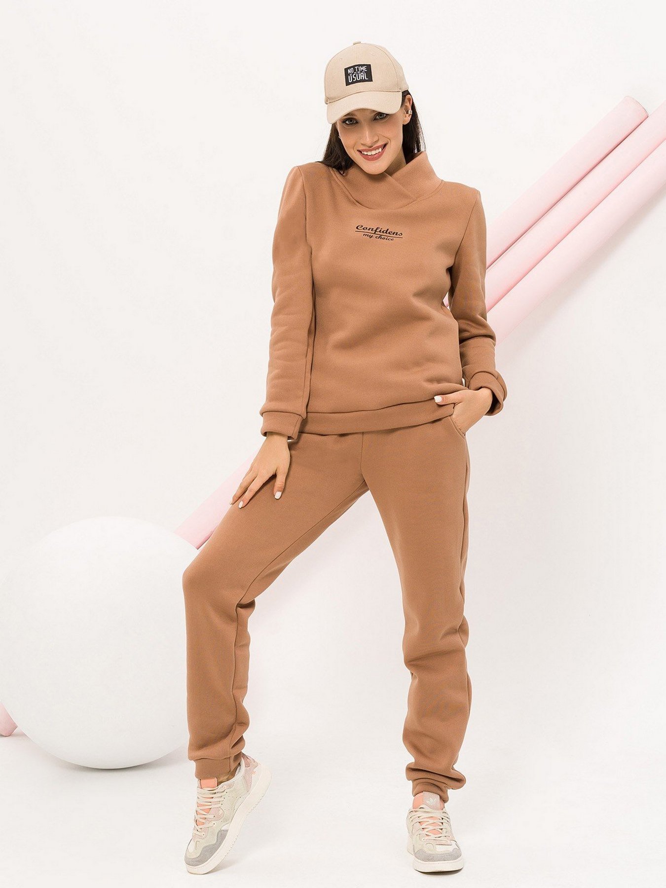 Костюм ISSA Plus модель 12965_beige Фото