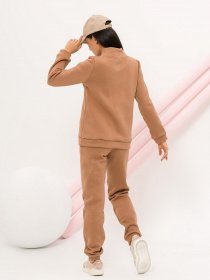 Повсякденний костюм ISSA Plus модель 12965_beige Фото