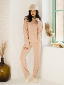 Спортивний костюм ISSA Plus модель 12109_beige Фото