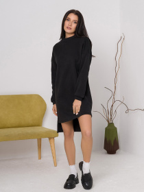 Платье мини ISSA Plus модель 12221_black Фото