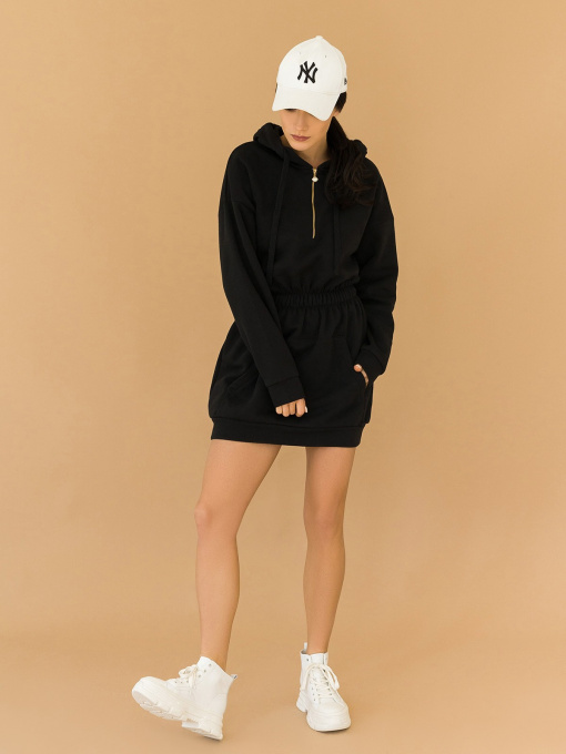 Платье мини ISSA Plus модель 12964_black Фото