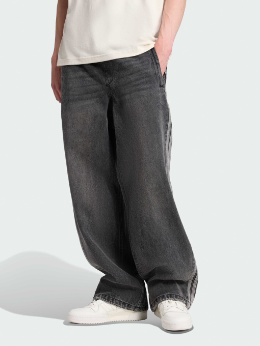 Широкие джинсы Adidas модель KF8543 Фото