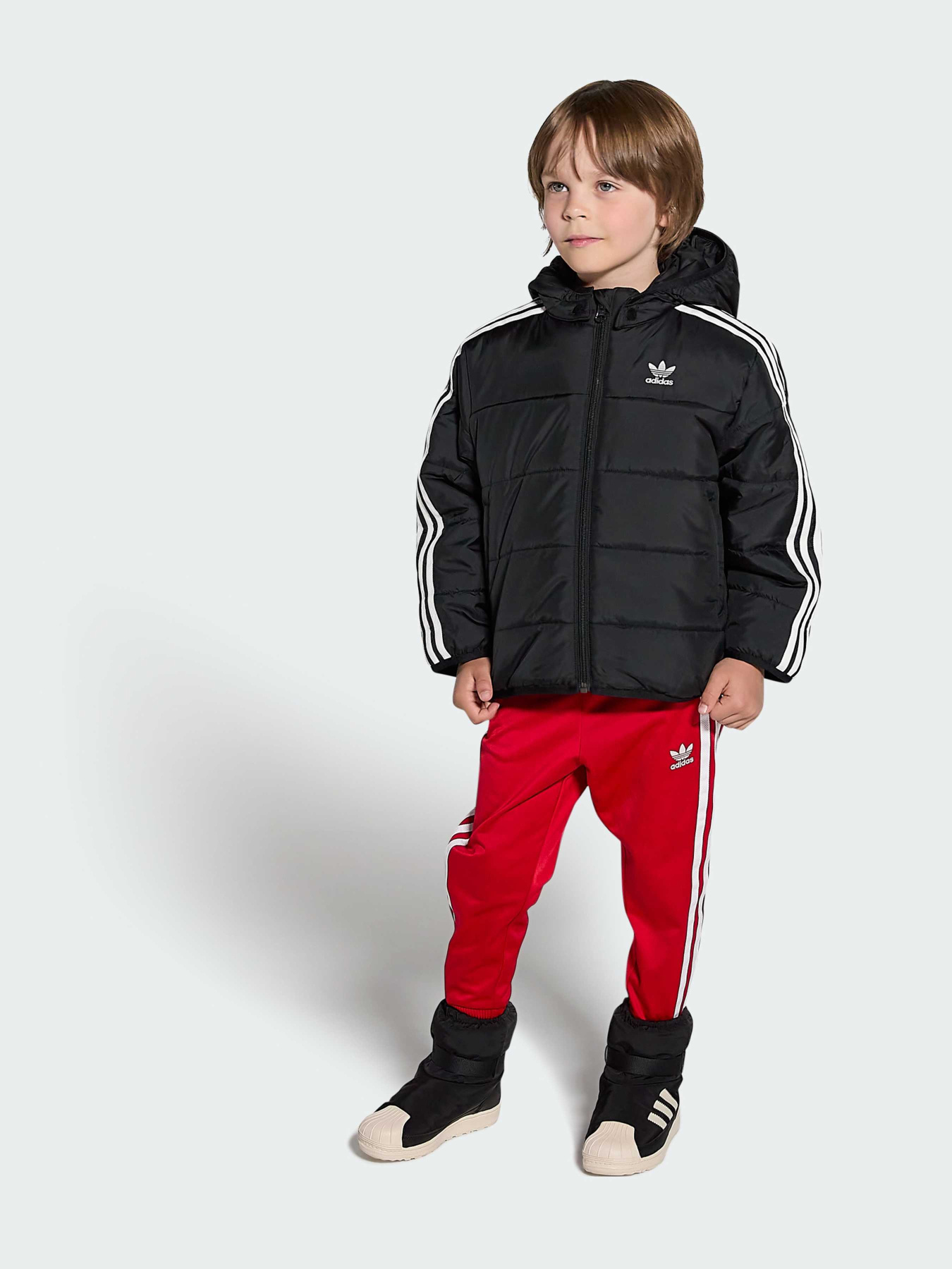 Сапоги дутики Adidas Superstar модель JQ7949 Фото