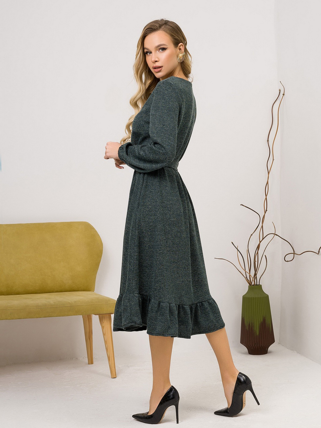 Сукні ISSA Plus модель 12957_green Фото