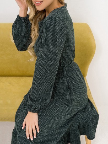 Сукні ISSA Plus модель 12957_green — фото 4 - INTERTOP