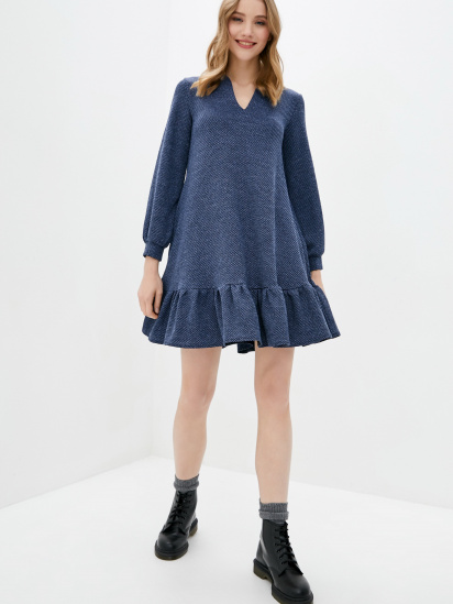Сукні ISSA Plus модель 12950_blue — фото - INTERTOP