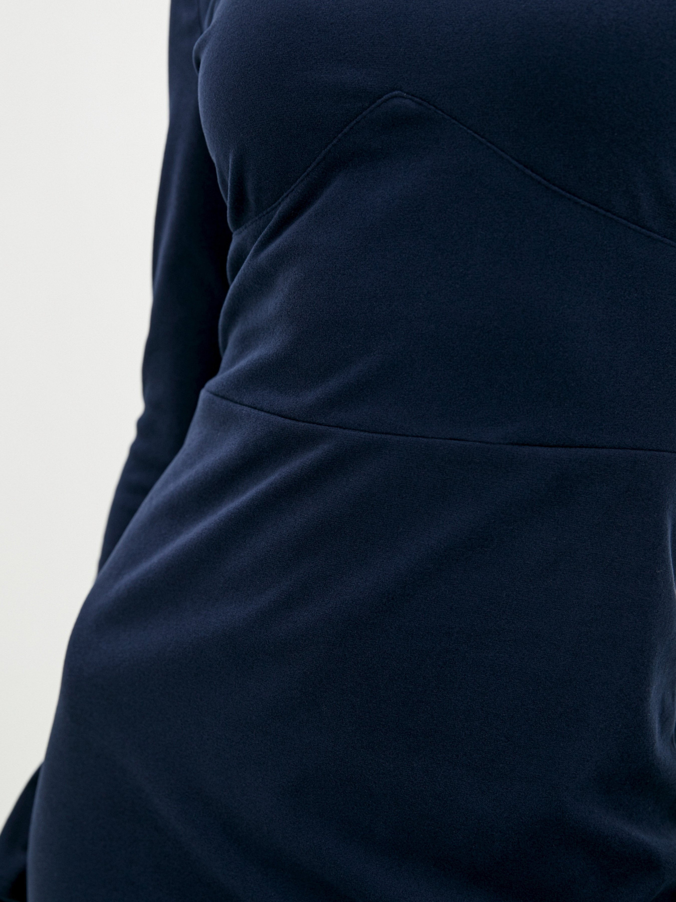 Платье мини ISSA Plus модель 12952_blue Фото