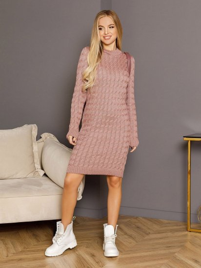 Сукні ISSA Plus модель WN20-09_pink - фото