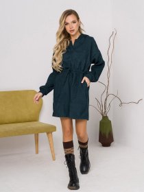 Сукня міні ISSA Plus модель 12958_green Фото