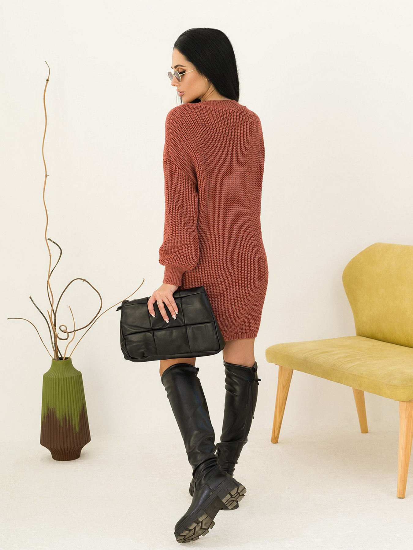 Платья ISSA Plus модель WN20-190_darkpink Платья ISSA Plus модель WN20-190_darkpink Фото