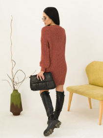 Платья ISSA Plus модель WN20-190_darkpink Платья ISSA Plus модель WN20-190_darkpink Фото