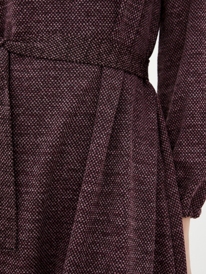 Сукні ISSA Plus модель 12957_burgundy — фото 4 - INTERTOP