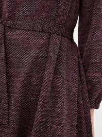 Платья ISSA Plus модель 12957_burgundy Фото