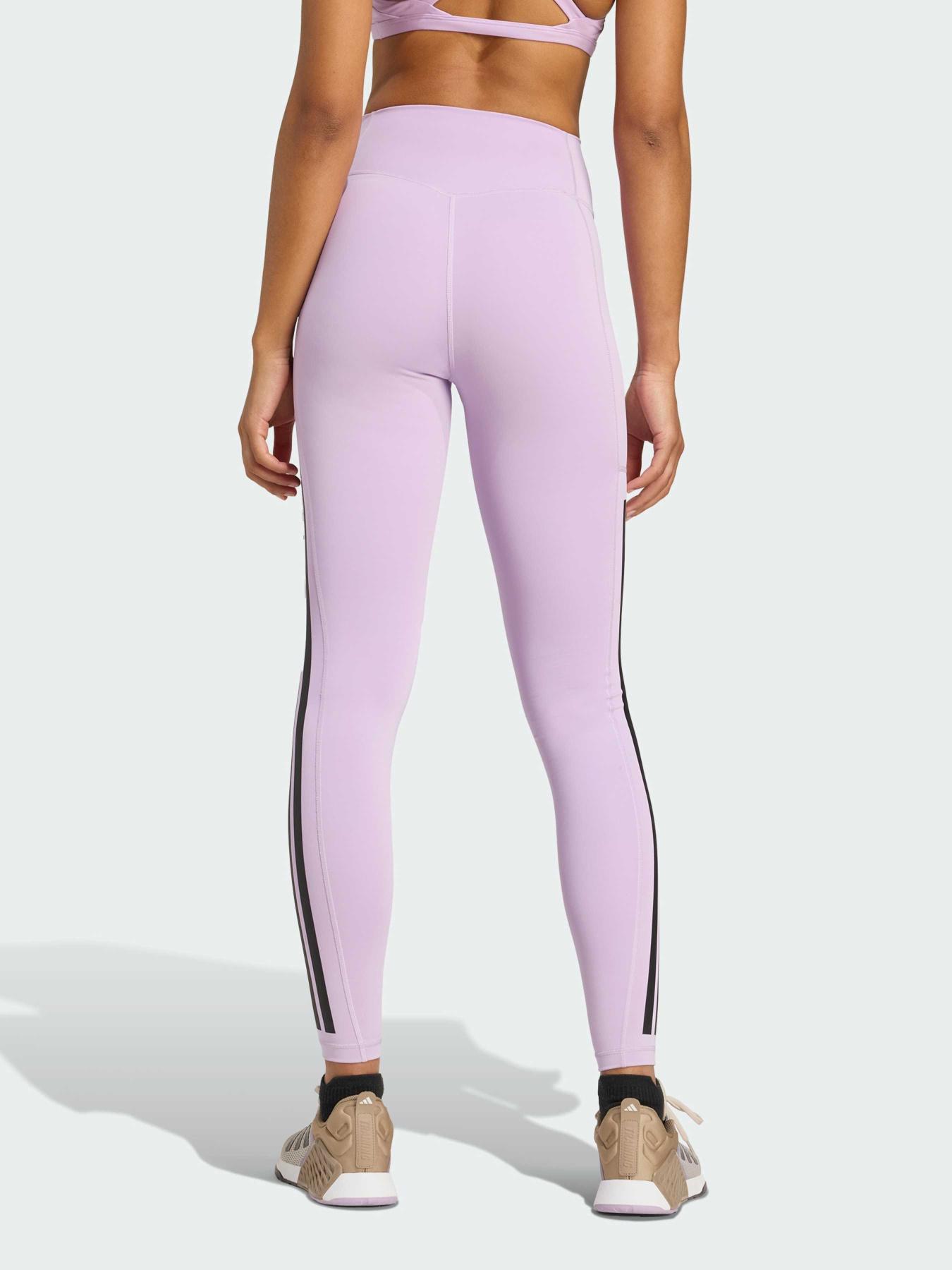 Легінси спортивні Adidas 3 Stripes модель JX7323 Фото