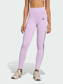 Спортивные леггинсы Adidas 3 Stripes модель JX7323 Фото