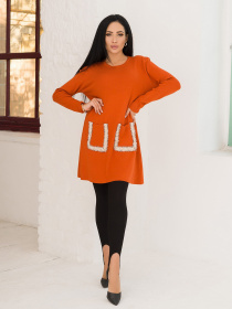 Туніка ISSA Plus модель WN20-203_terracotta Фото