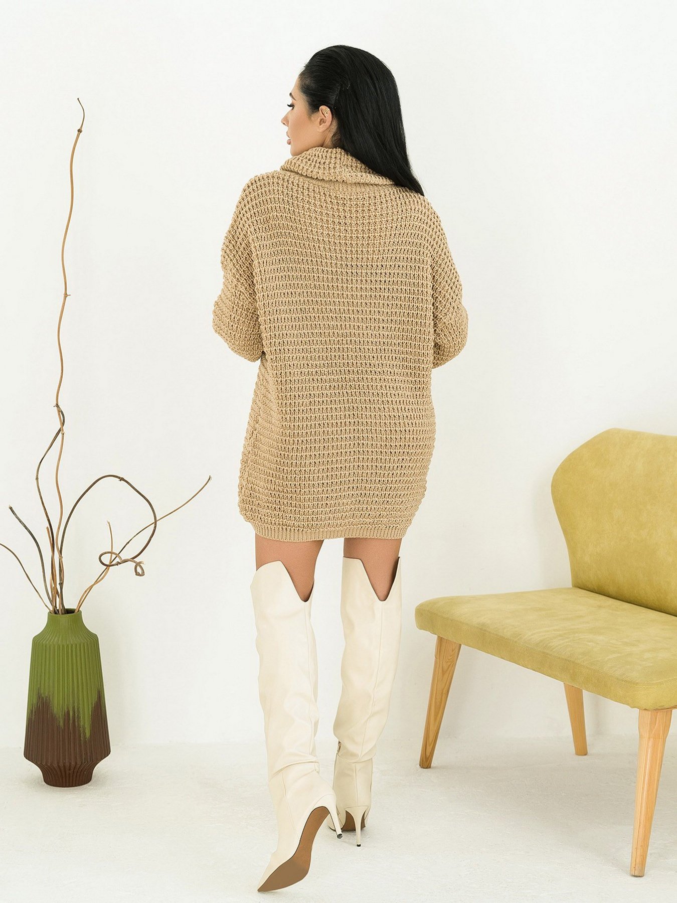 Сукні ISSA Plus модель WN20-189_beige Фото