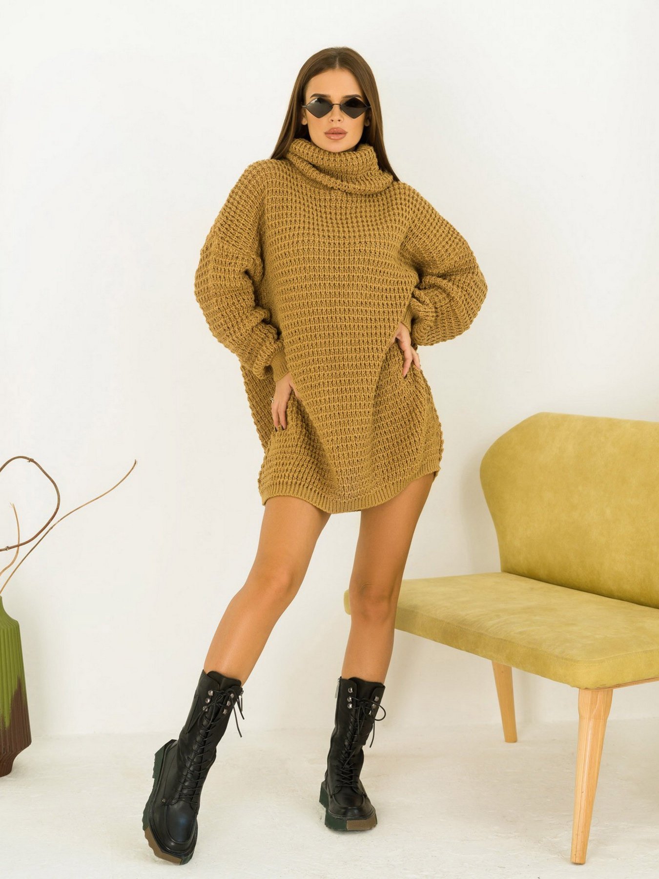 Сукні ISSA Plus модель WN20-189_olive Сукні ISSA Plus модель WN20-189_olive Фото