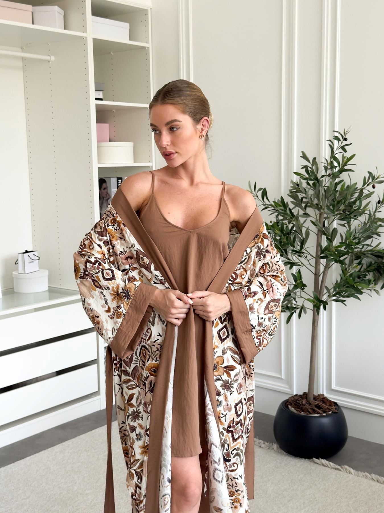 Домашній костюм Cosy Халат + Сорочка модель SetBC2SH01 Домашній костюм Cosy Халат + Сорочка модель SetBC2SH01 Фото