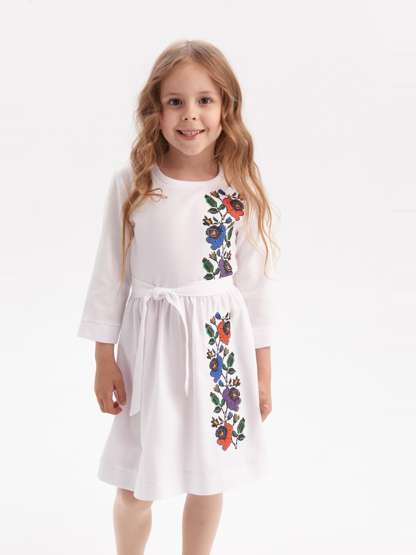 Вышитое платье MEREZHKA модель ksd067 Фото