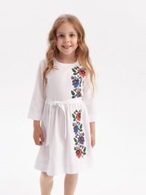 Вышитое платье MEREZHKA модель ksd067 Фото