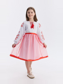 Вышитое платье MEREZHKA модель ksd069 Фото