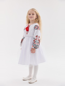 Вышитое платье MEREZHKA модель ksd071 Фото