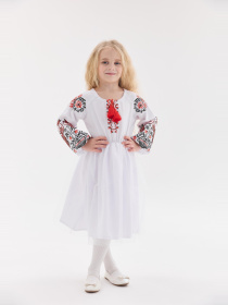 Вышитое платье MEREZHKA модель ksd071 Фото