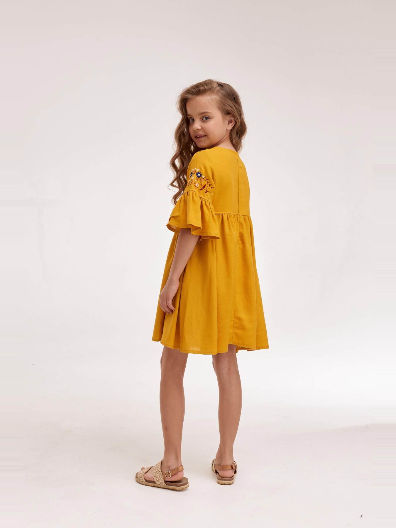 Вышитое платье MEREZHKA модель ksd094 Фото