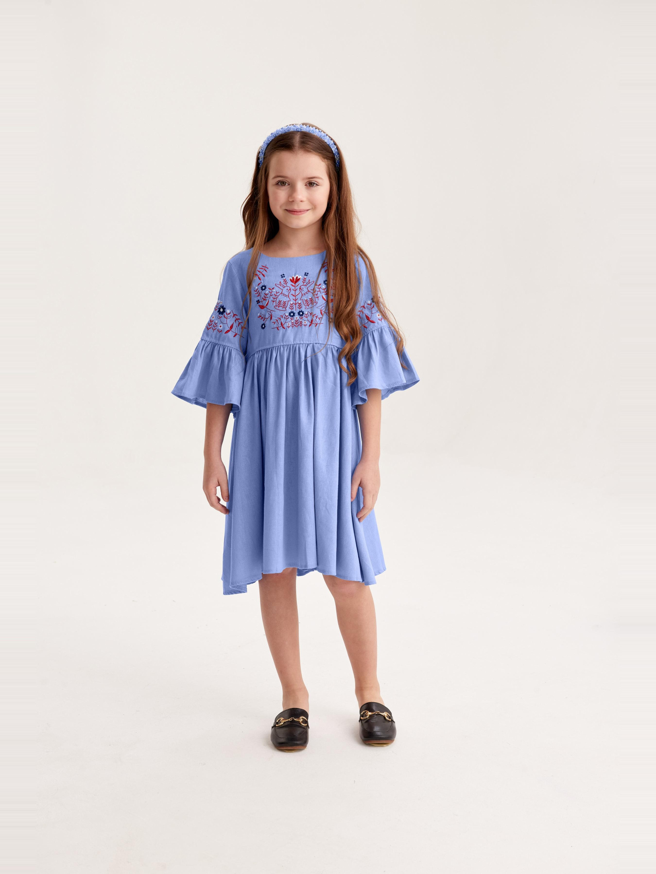 Вишита сукня MEREZHKA модель ksd095 Вишита сукня MEREZHKA модель ksd095 Фото