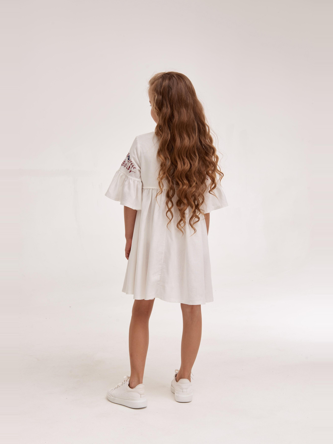 Вышитое платье MEREZHKA модель ksd096 Фото