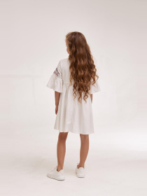 Вышитое платье MEREZHKA модель ksd096 Фото