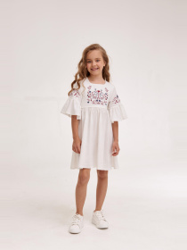 Вышитое платье MEREZHKA модель ksd096 Фото