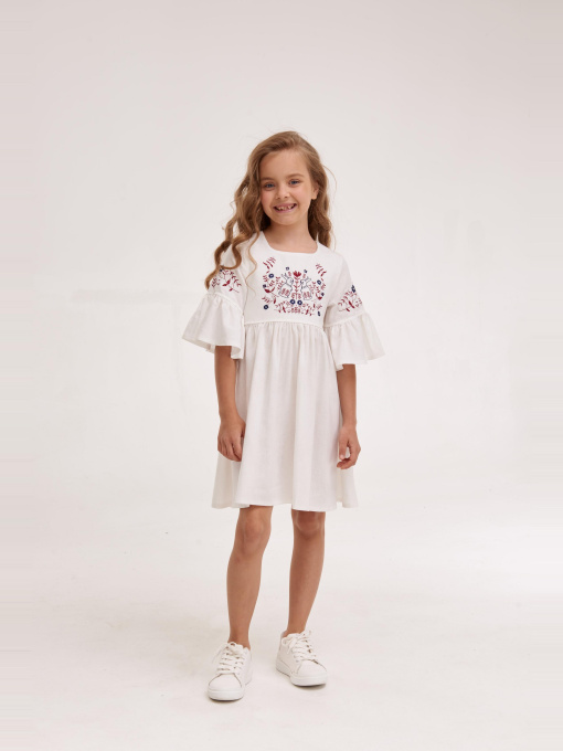 Вышитое платье MEREZHKA модель ksd096 Фото