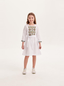 Вышитое платье MEREZHKA модель ksd467 Фото