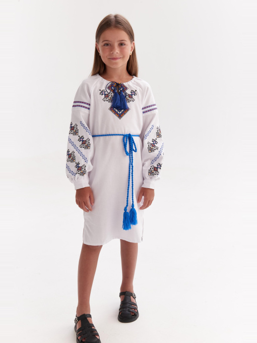 Вышитое платье MEREZHKA модель ksd629 Фото