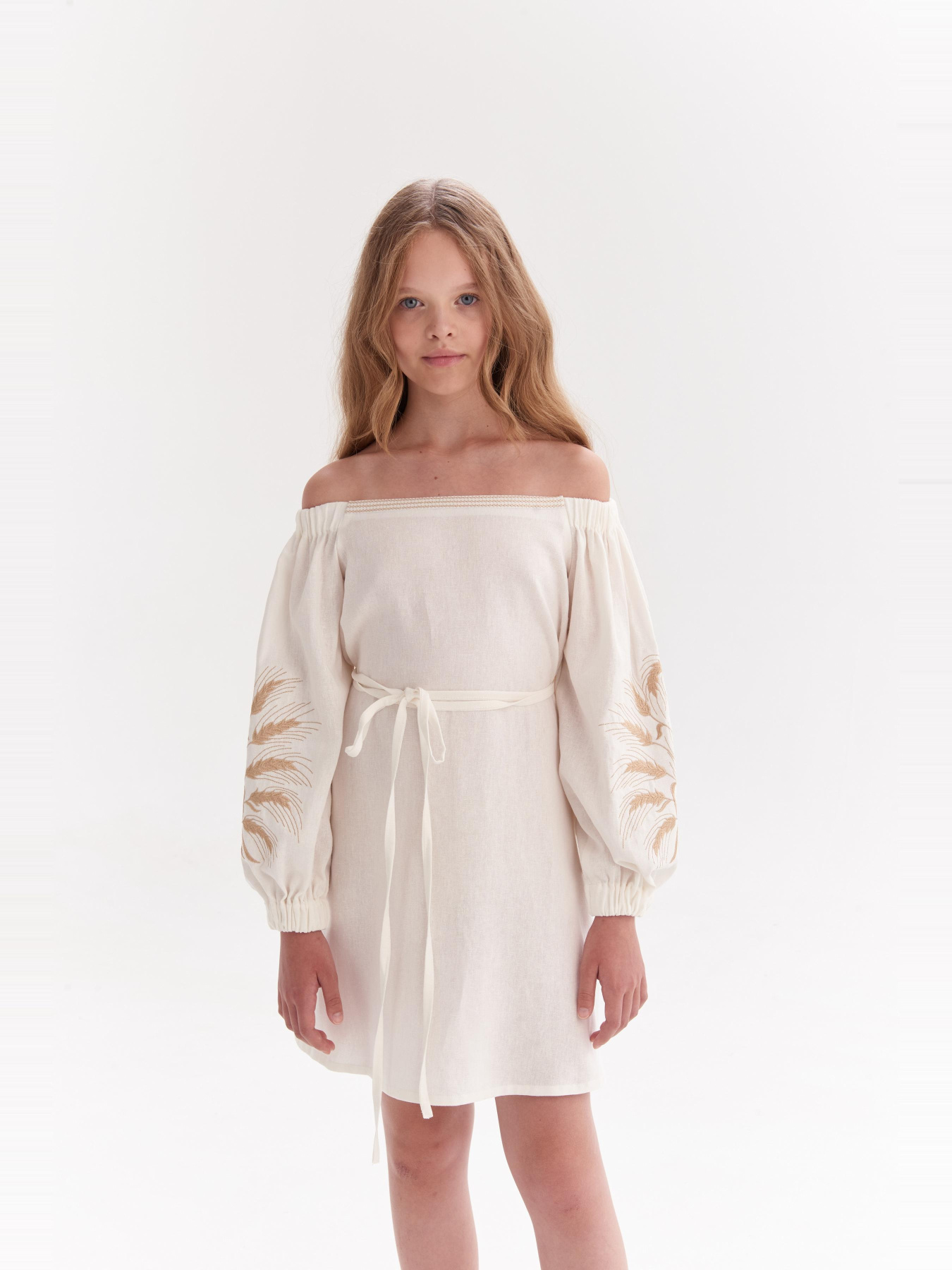 Вышитое платье MEREZHKA модель ksd674 Фото