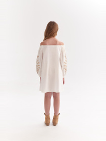 Вышитое платье MEREZHKA модель ksd674 Фото