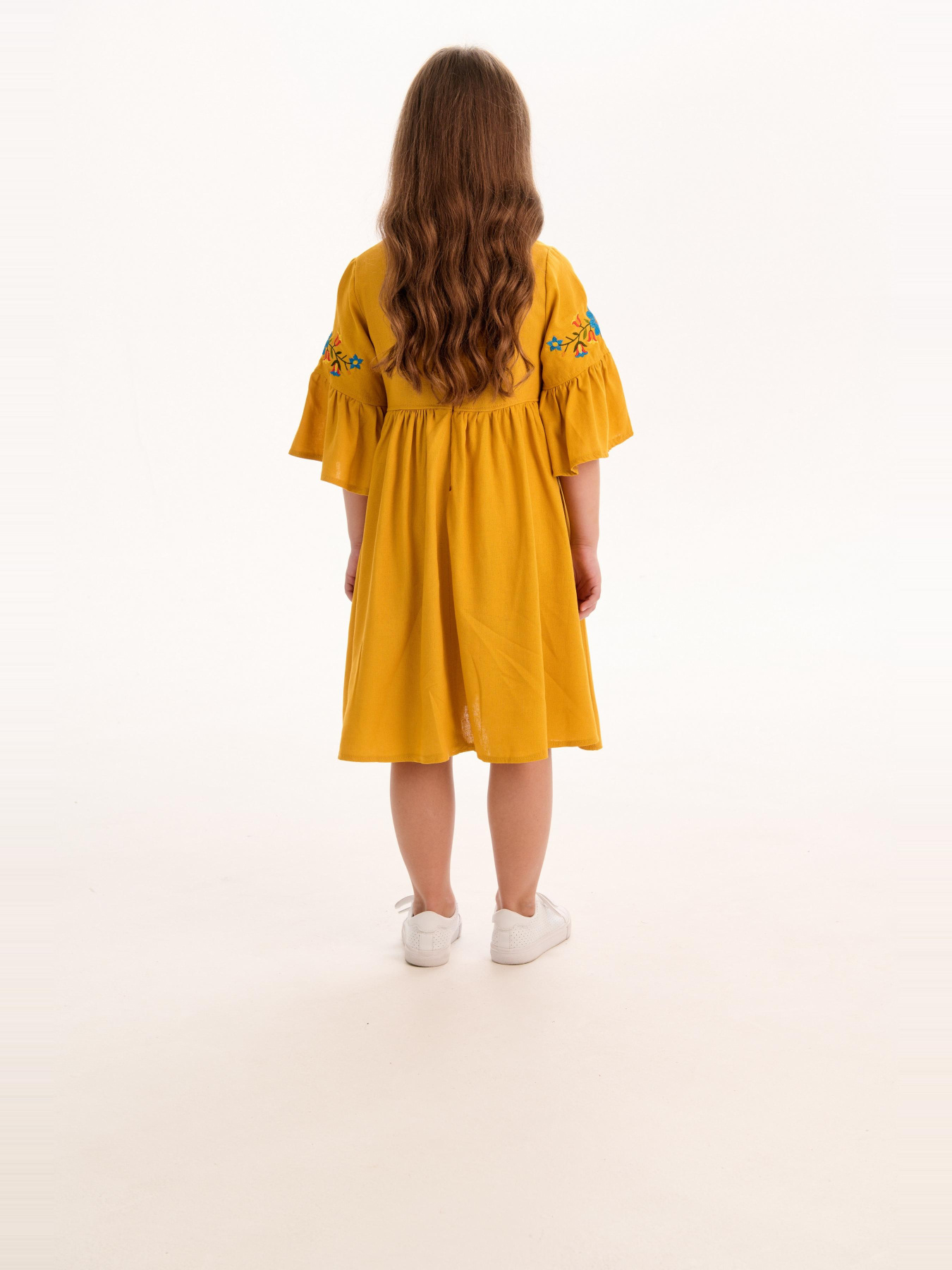 Вышитое платье MEREZHKA модель ksd710 Фото