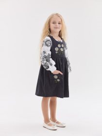 Вышитое платье MEREZHKA модель ksd780 Фото