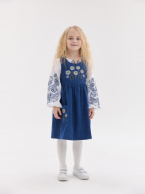 Вышитое платье MEREZHKA модель ksd781 Фото