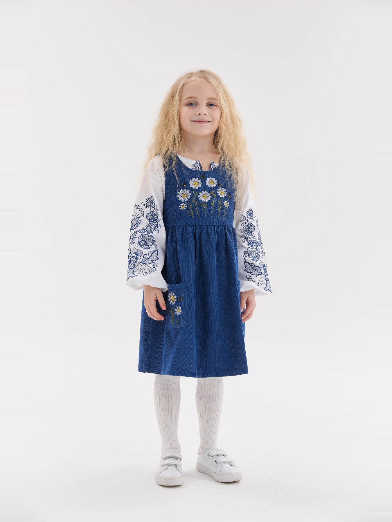 Вышитое платье MEREZHKA модель ksd781 Вышитое платье MEREZHKA модель ksd781 Фото