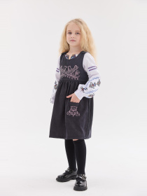 Вышитое платье MEREZHKA модель ksd788 Фото