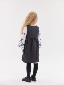 Вышитое платье MEREZHKA модель ksd788 Фото