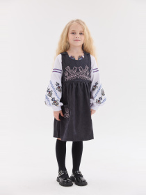 Вышитое платье MEREZHKA модель ksd788 Фото