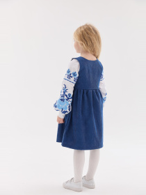 Вышитое платье MEREZHKA модель ksd789 Вышитое платье MEREZHKA модель ksd789 Фото