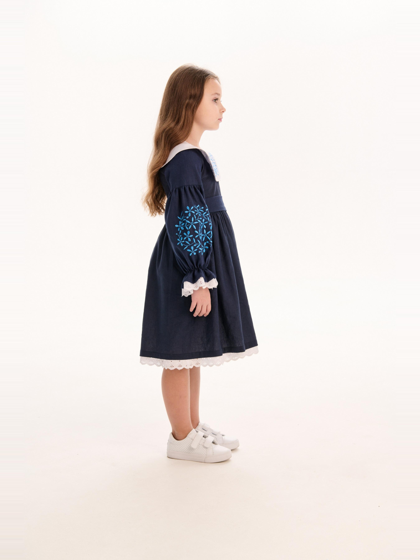 Вышитое платье MEREZHKA модель ksd793 Фото