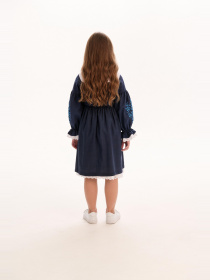 Вышитое платье MEREZHKA модель ksd793 Вышитое платье MEREZHKA модель ksd793 Фото